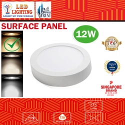 LED SURFACE R0UND PANEL LIGHT