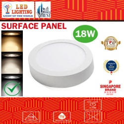 18W SURFACE R0UND PANEL LIGHT