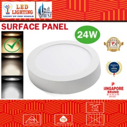 24W SURFACE R0UND PANEL LIGHT
