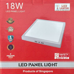 18W SAFETY MARK SQUARE SURACE PANEL LIGHT