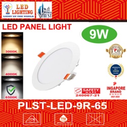 9W ROUND SAFETY MARK PANEL LIGHT