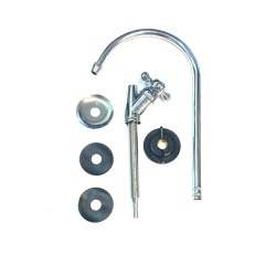 Top 1/4" Reverse Osmosis System Stainless Steel RO Drinking Water Filter Faucet Tap