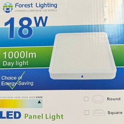 18W SQUARE SURACE PANEL LIGHT